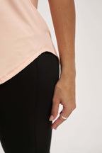 Peach tshirt for gym wear qatar online